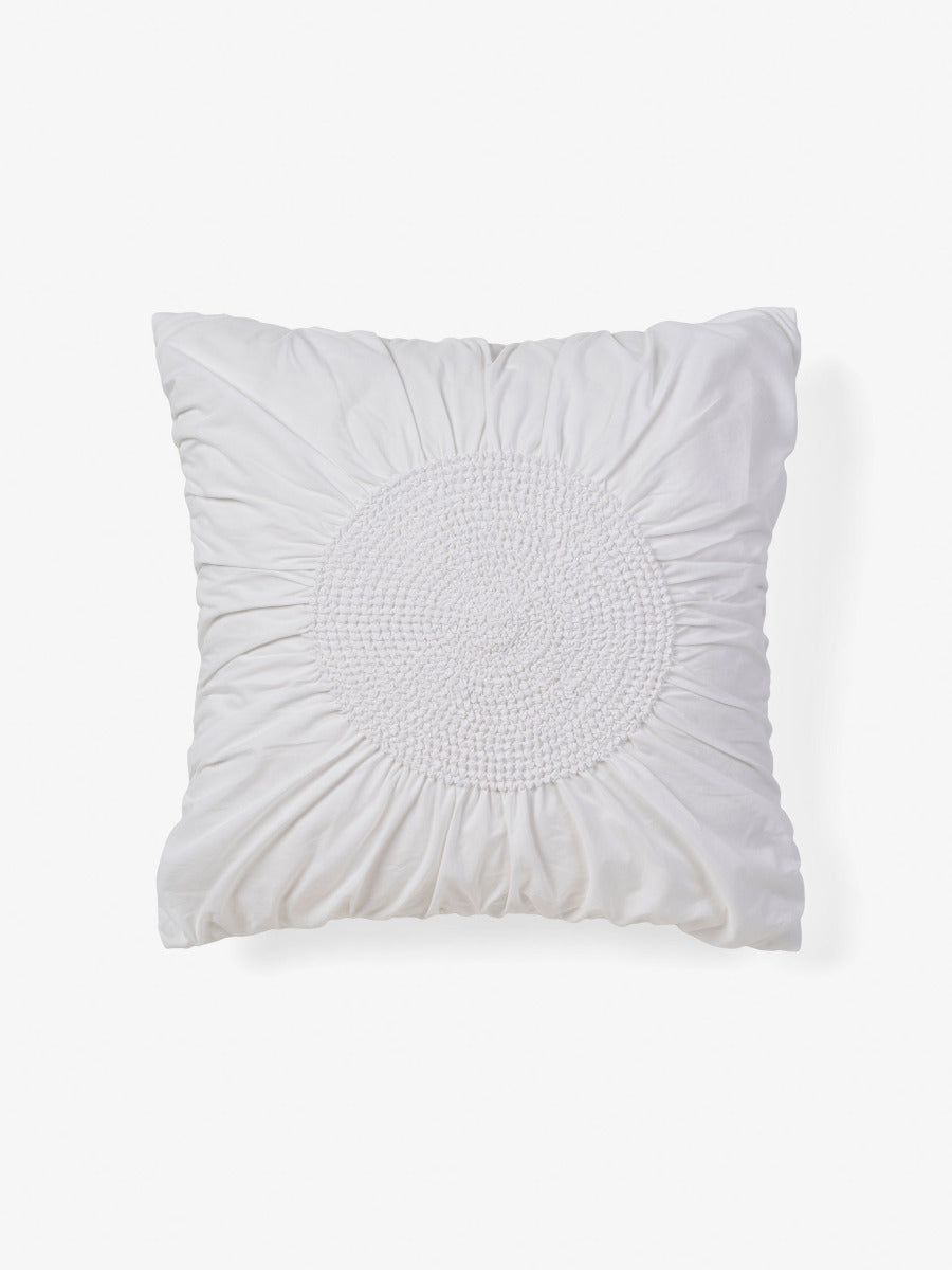 Claudia White Cushion 48x48cm