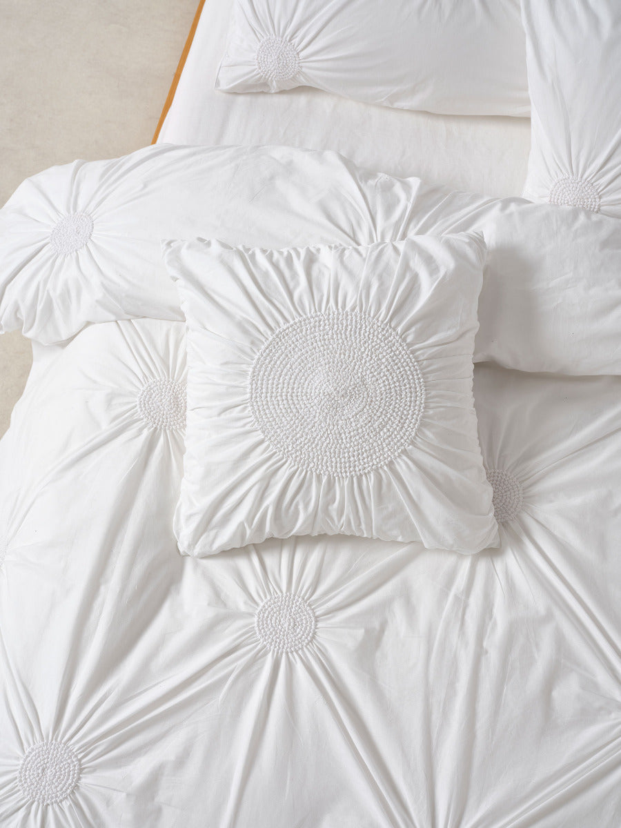 Claudia White Cushion 48x48cm