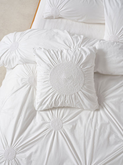 Claudia White Cushion 48x48cm