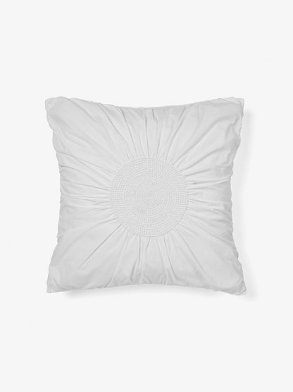 Claudia White European Pillowcase