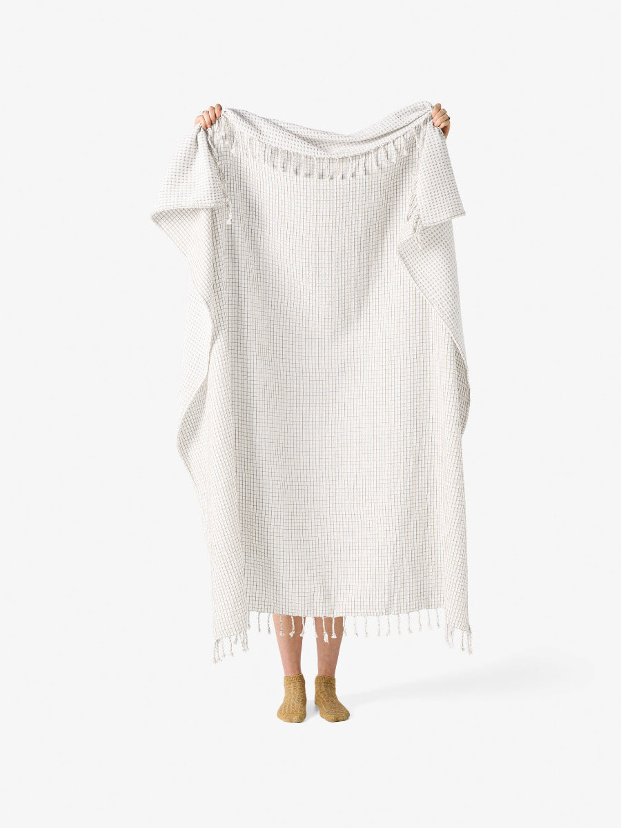 Lorne Oatmeal Throw