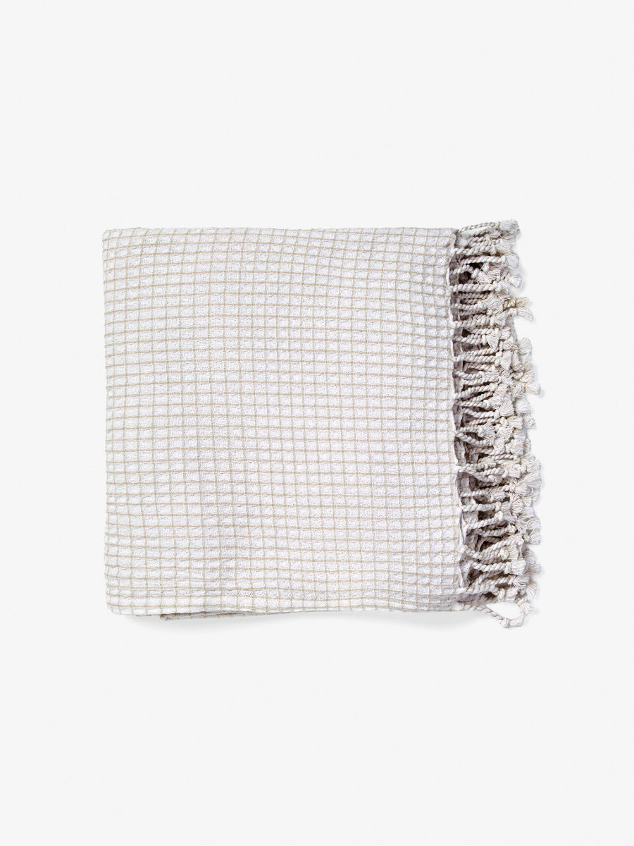 Lorne Oatmeal Throw