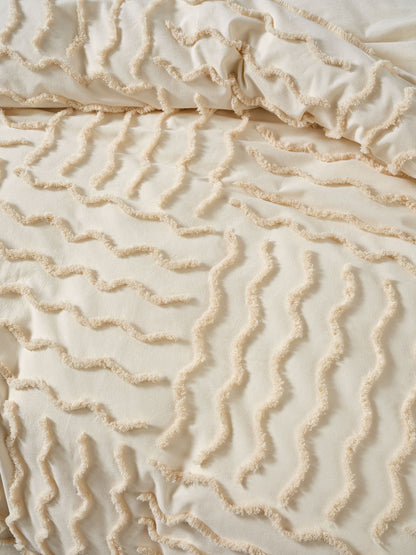 Metung Latte Quilt Cover Set