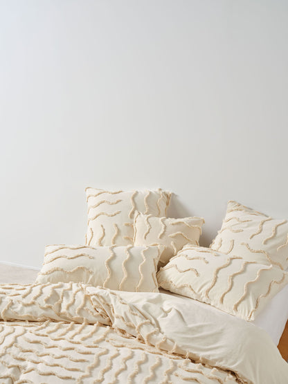 Metung Latte Quilt Cover Set
