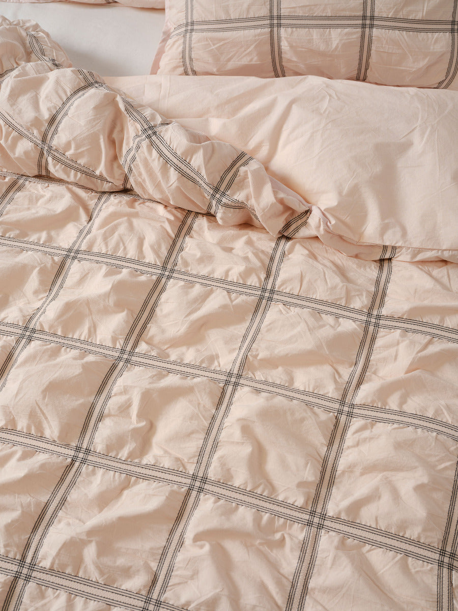 Mireya Blush Quilt Cover Set