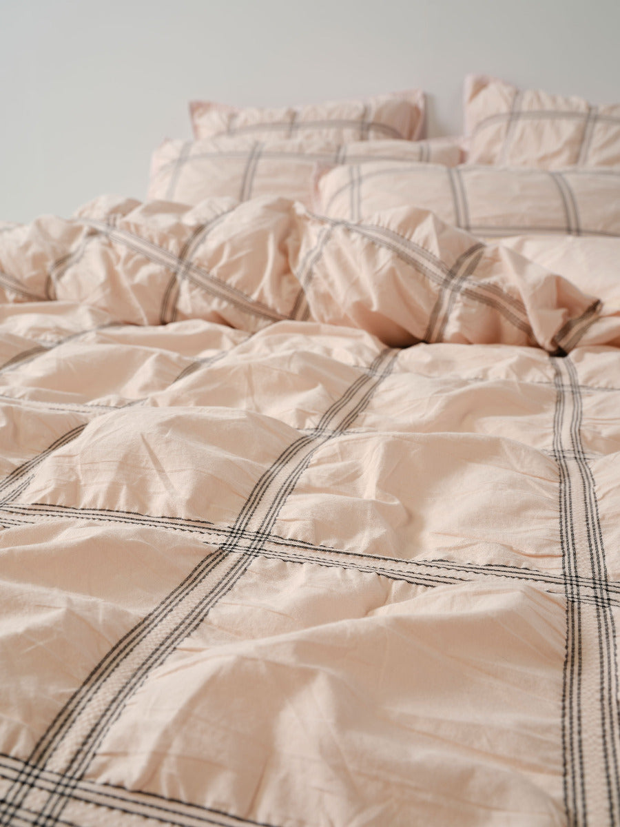Mireya Blush Quilt Cover Set