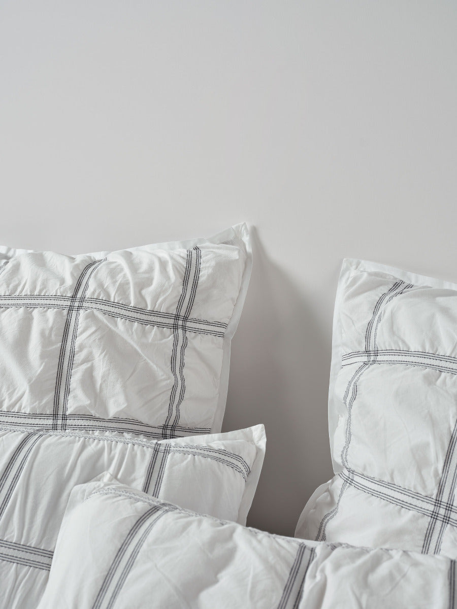 Mireya Snow Quilt Cover Set