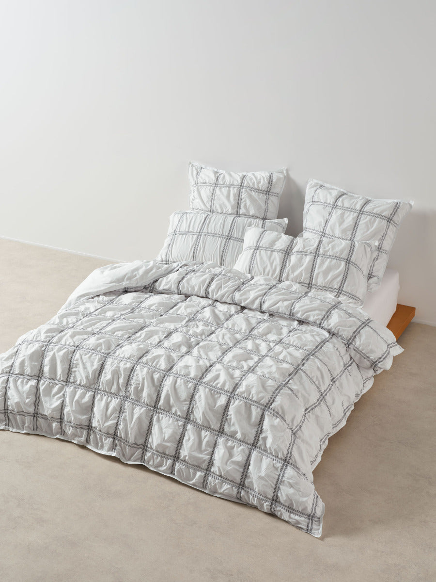 Mireya Snow Quilt Cover Set