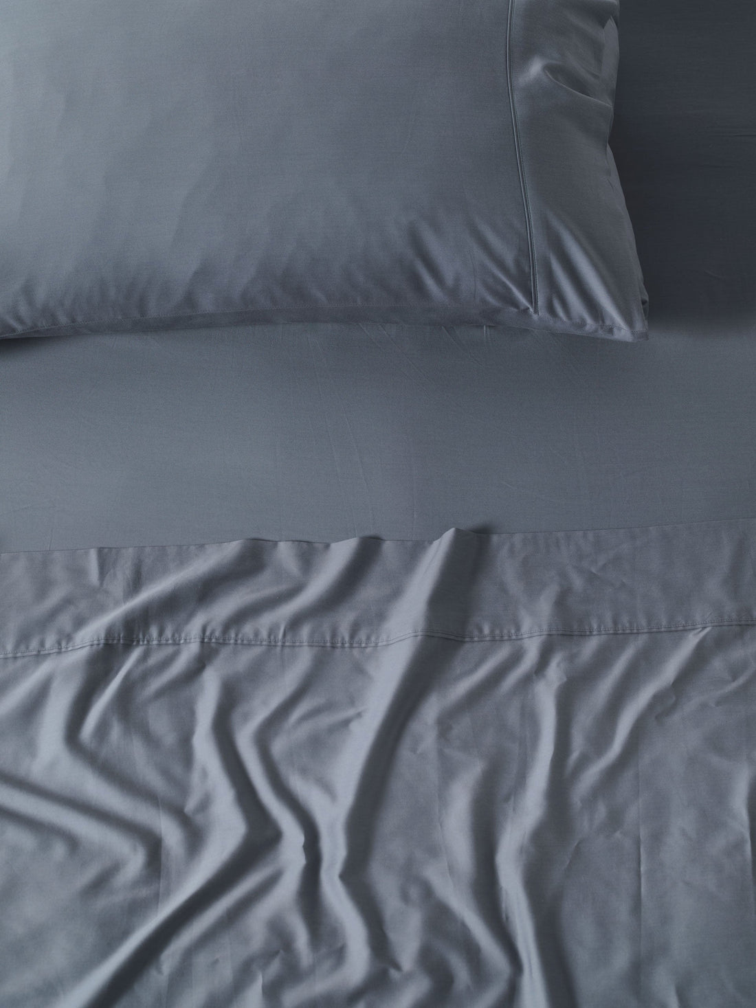 400TC Bamboo/Cotton Nara Bluestone Bamboo Cotton Standard Pillowcase