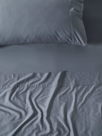 400TC Bamboo/Cotton Nara Bluestone Bamboo Cotton Sheet Set