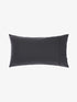 400TC Bamboo/Cotton Nara Charcoal Bamboo Cotton King Pillowcase