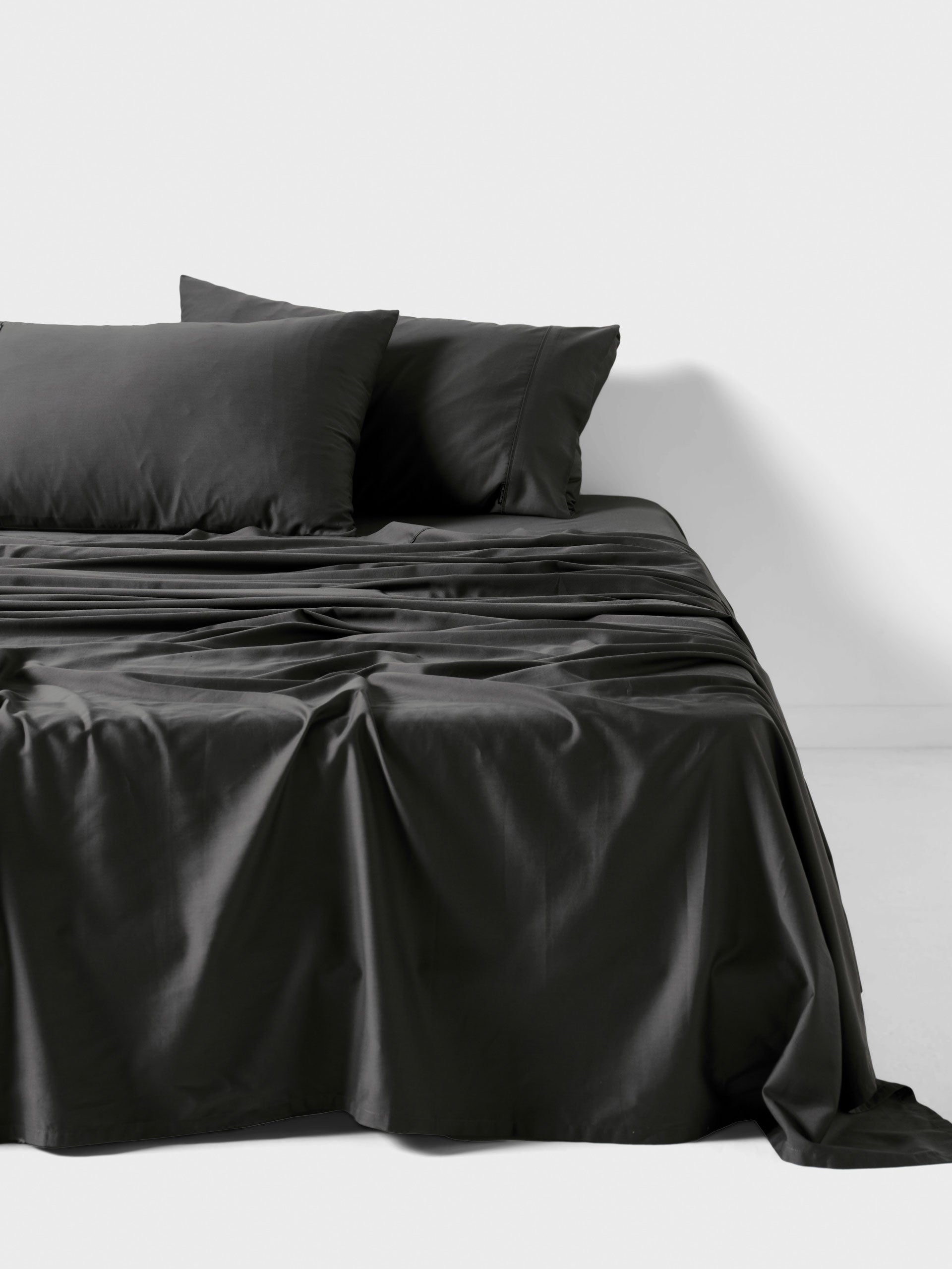 400TC Bamboo/Cotton Nara Charcoal Bamboo Cotton Sheet Set