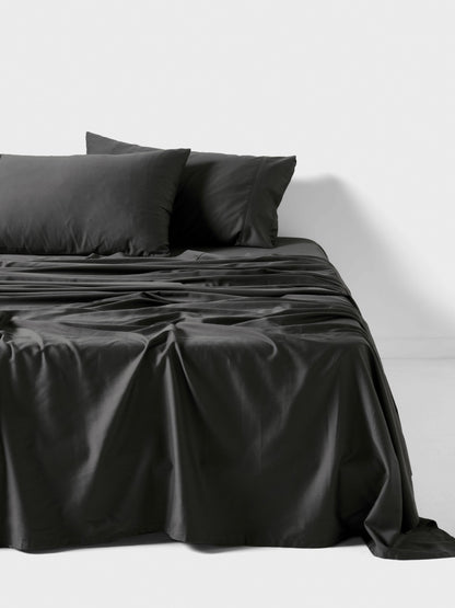 400TC Bamboo/Cotton Nara Charcoal Bamboo Cotton Sheet Set