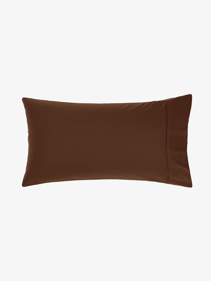 400TC Bamboo/Cotton Nara Chocolate Bamboo Cotton King Pillowcase