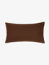 400TC Bamboo/Cotton Nara Chocolate Bamboo Cotton King Pillowcase
