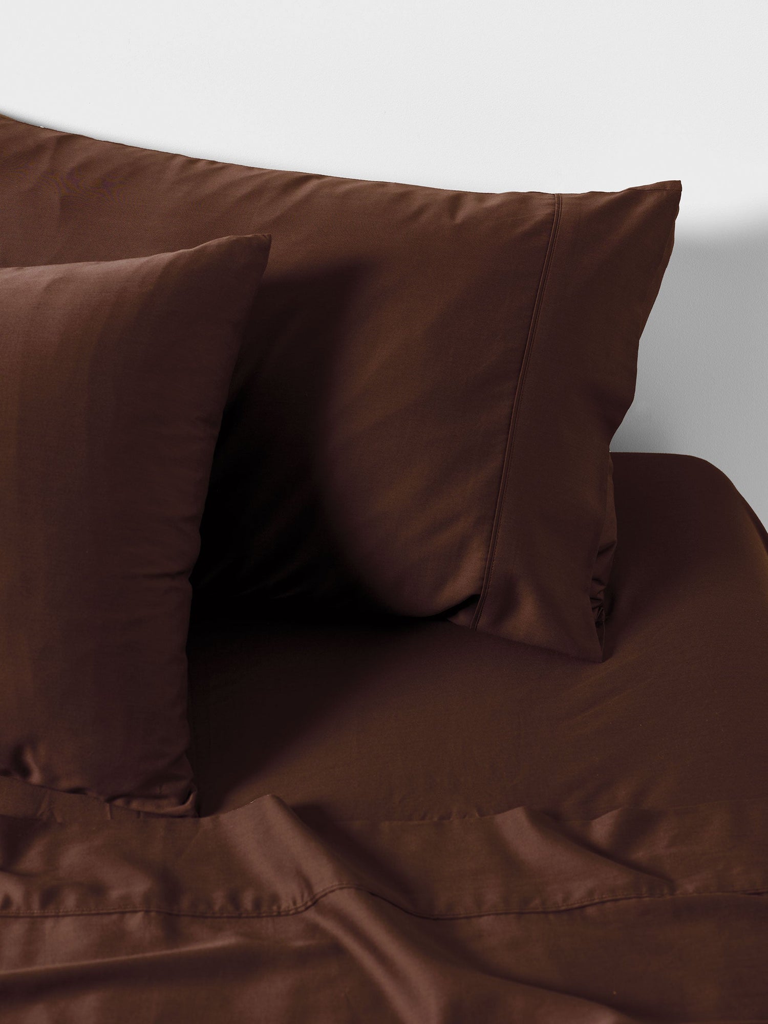400TC Bamboo/Cotton Nara Chocolate Bamboo Cotton Sheet Set