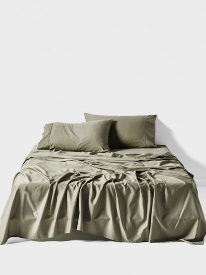 400TC Bamboo/Cotton Nara Moss Bamboo Cotton Sheet Set