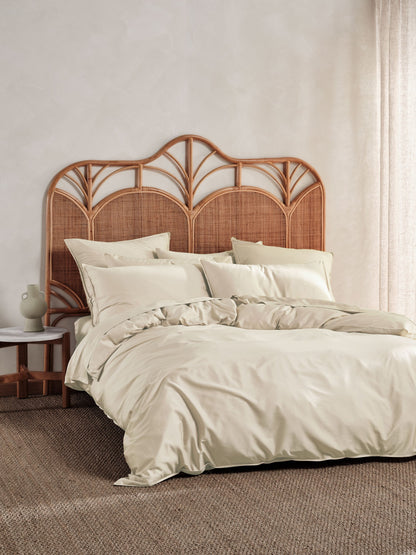 400TC Bamboo/Cotton Nara Natural Quilt Cover Set