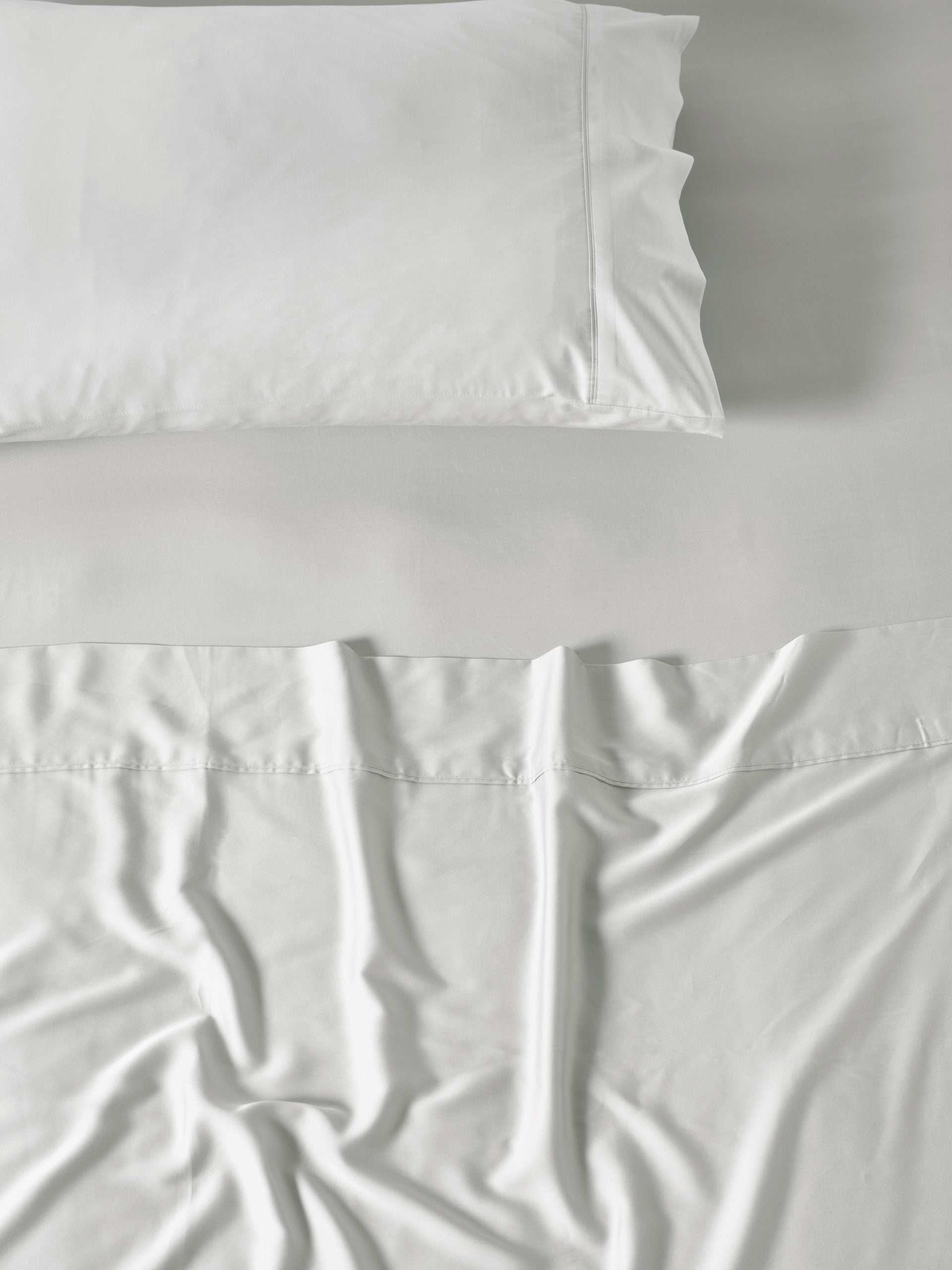 400TC Bamboo/Cotton Nara Silver Bamboo Cotton Standard Pillowcase