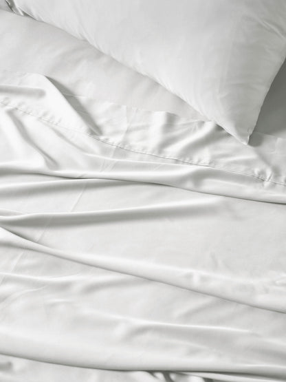 400TC Bamboo/Cotton Nara Silver Bamboo Cotton Sheet Set