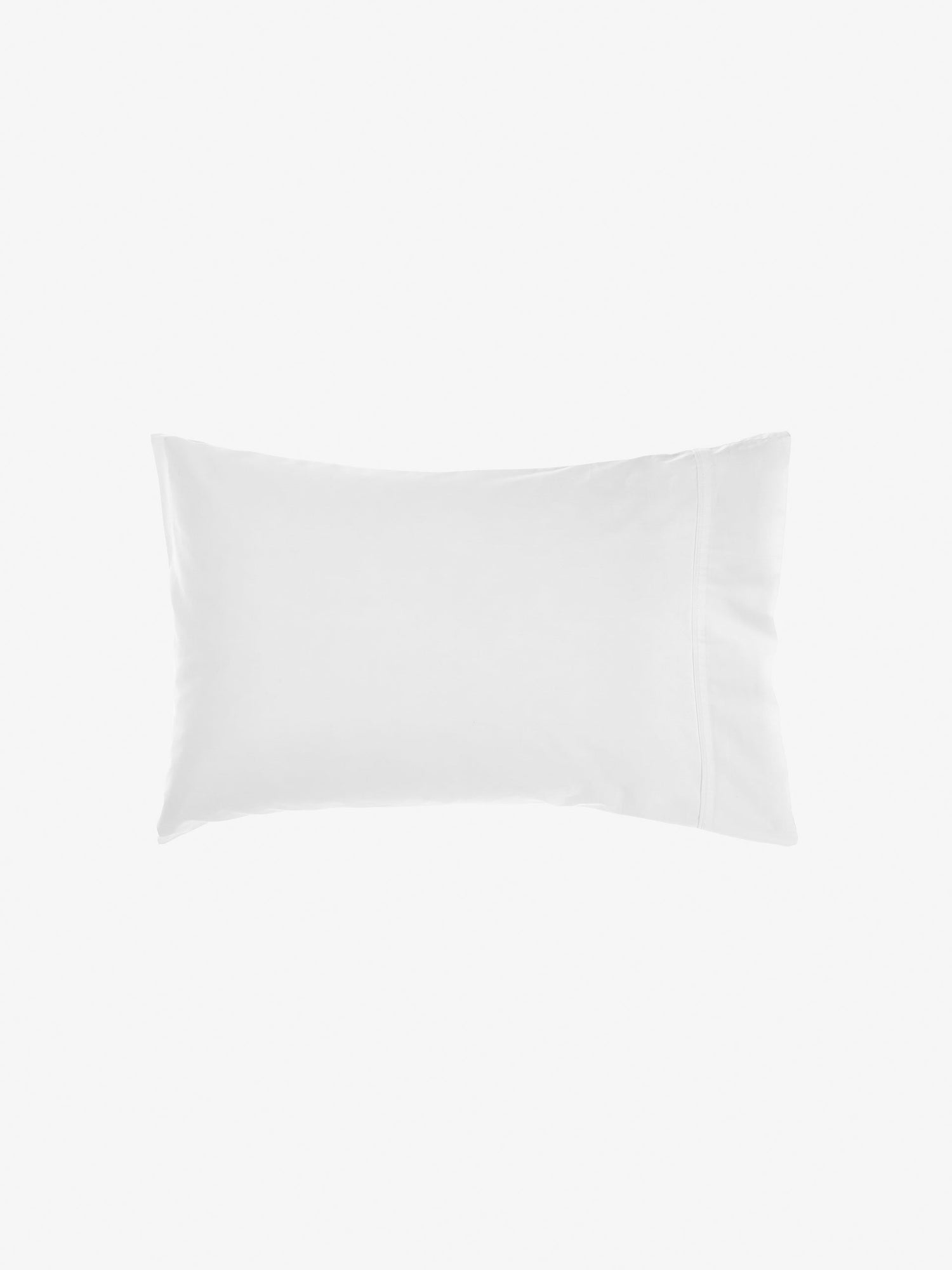 400TC Bamboo/Cotton Nara White Bamboo Cotton Standard Pillowcase