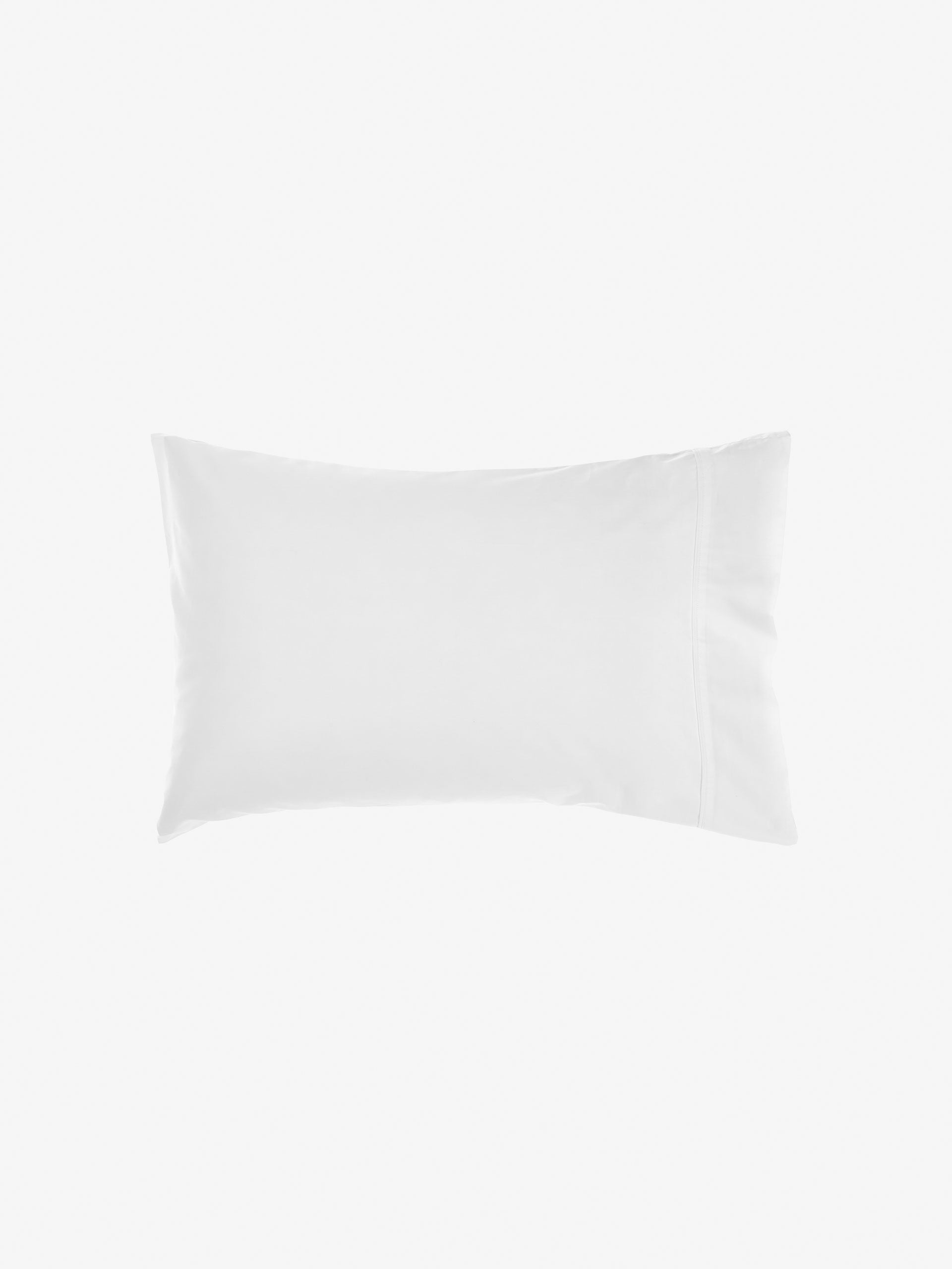 400TC Bamboo/Cotton Nara White Bamboo Cotton Standard Pillowcase