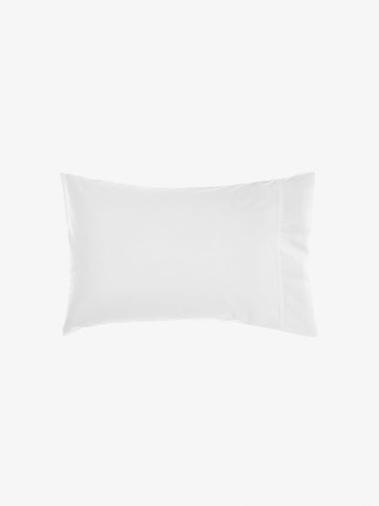 400TC Bamboo/Cotton Nara White Bamboo Cotton Standard Pillowcase