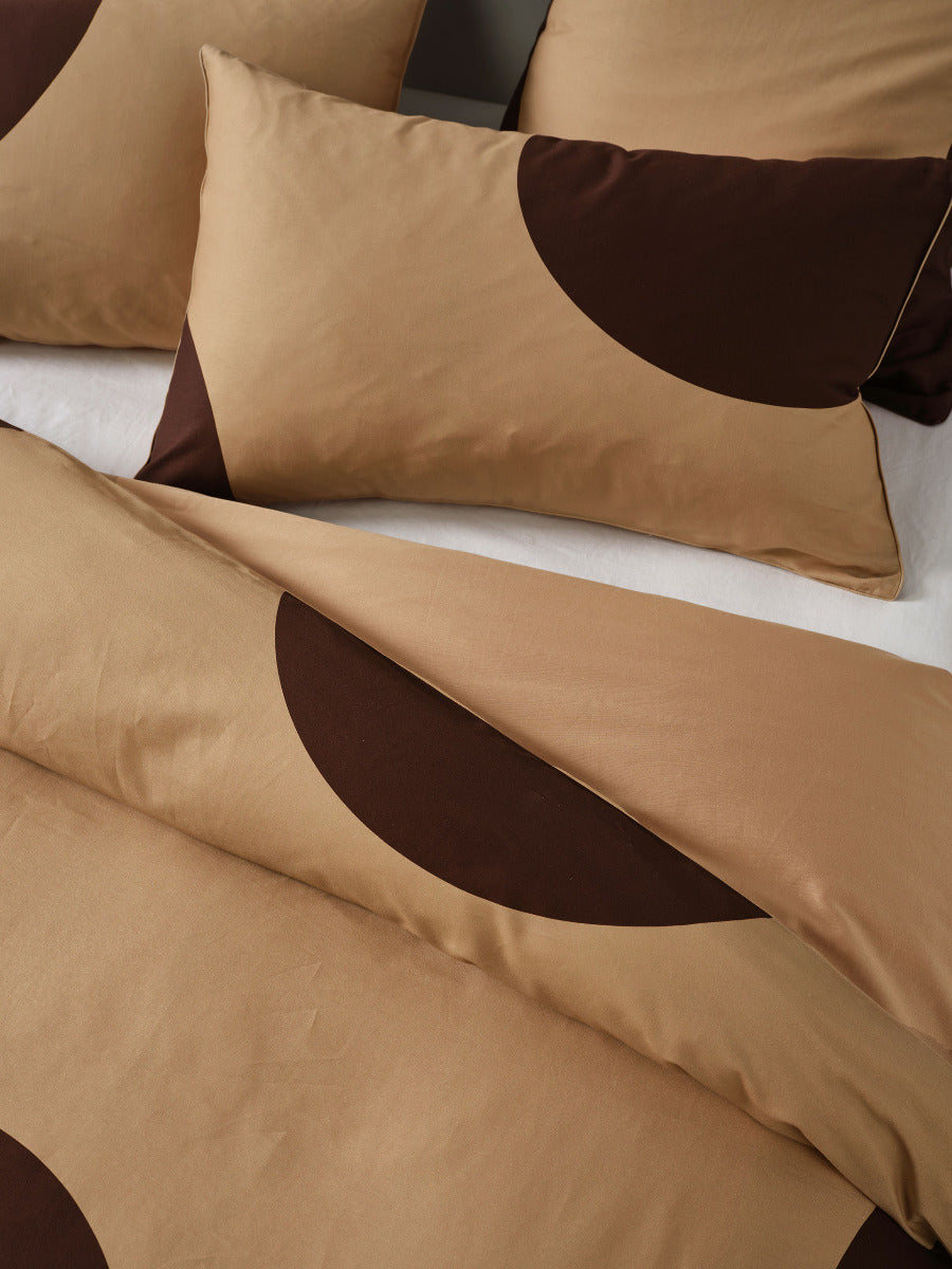 Pluto Clay Quilt Cover Set