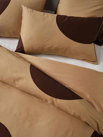 Pluto Clay Quilt Cover Set