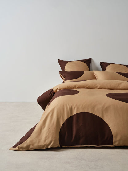 Pluto Clay Quilt Cover Set