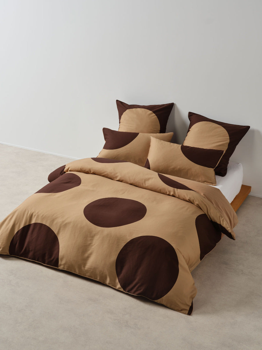 Pluto Clay Quilt Cover Set