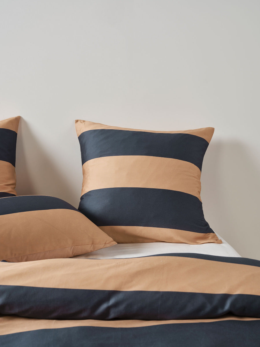 Rugby Stripe Bluestone European Pillowcase