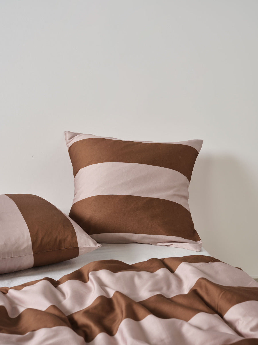Rugby Stripe Orchid European Pillowcase