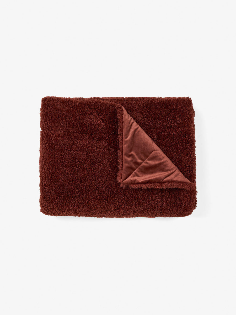 Shetland Chestnut Throw