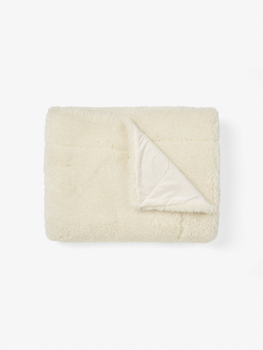 Shetland Cream Throw
