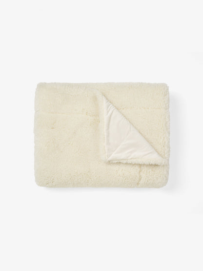 Shetland Cream Throw