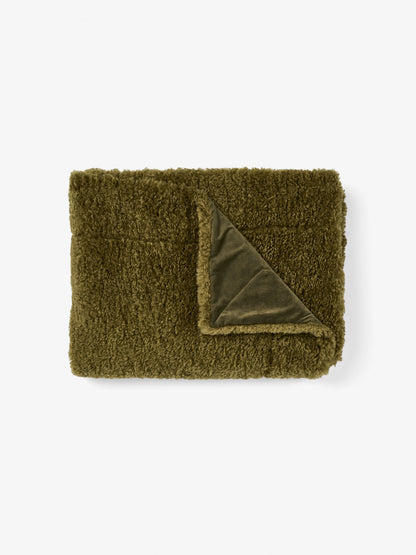 Shetland Olive Throw