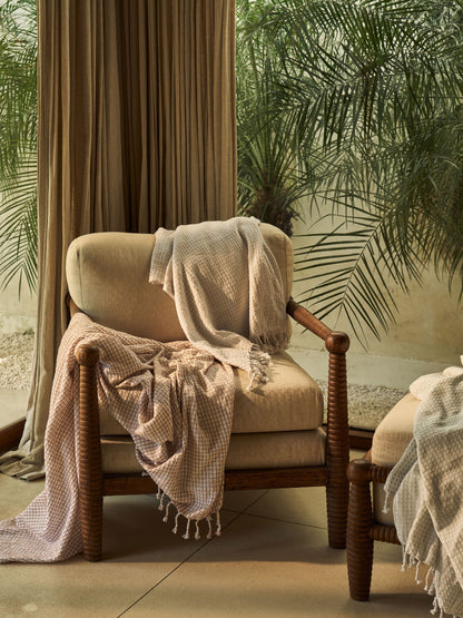 Lorne Oatmeal Throw