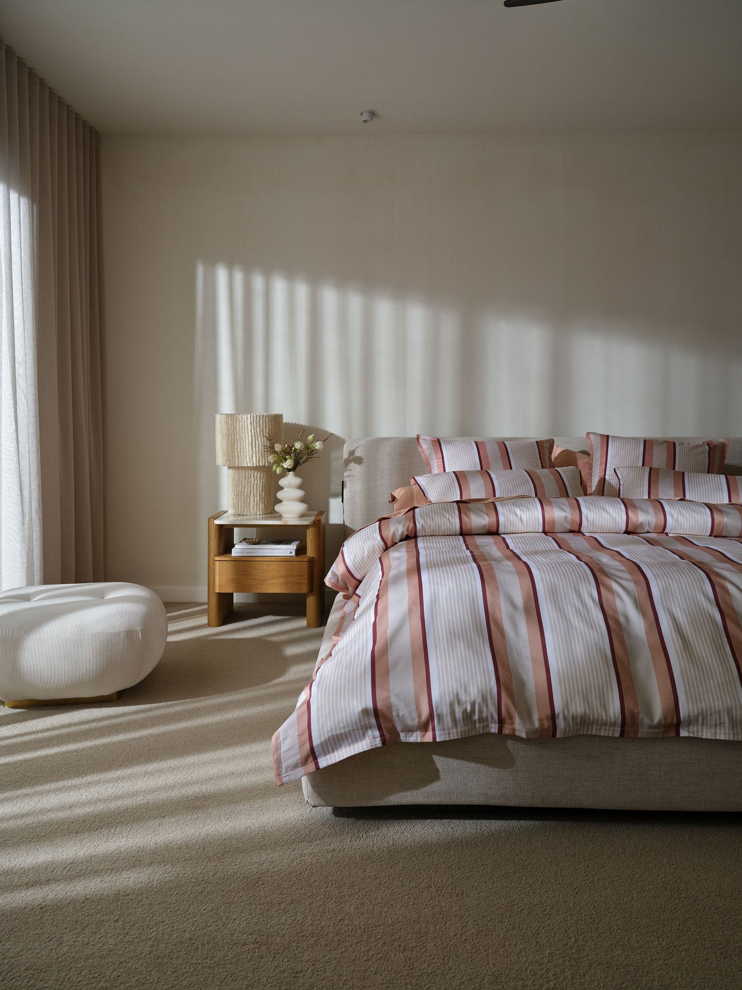 400TC Bamboo/Cotton Nara Clay Quilt Cover Set