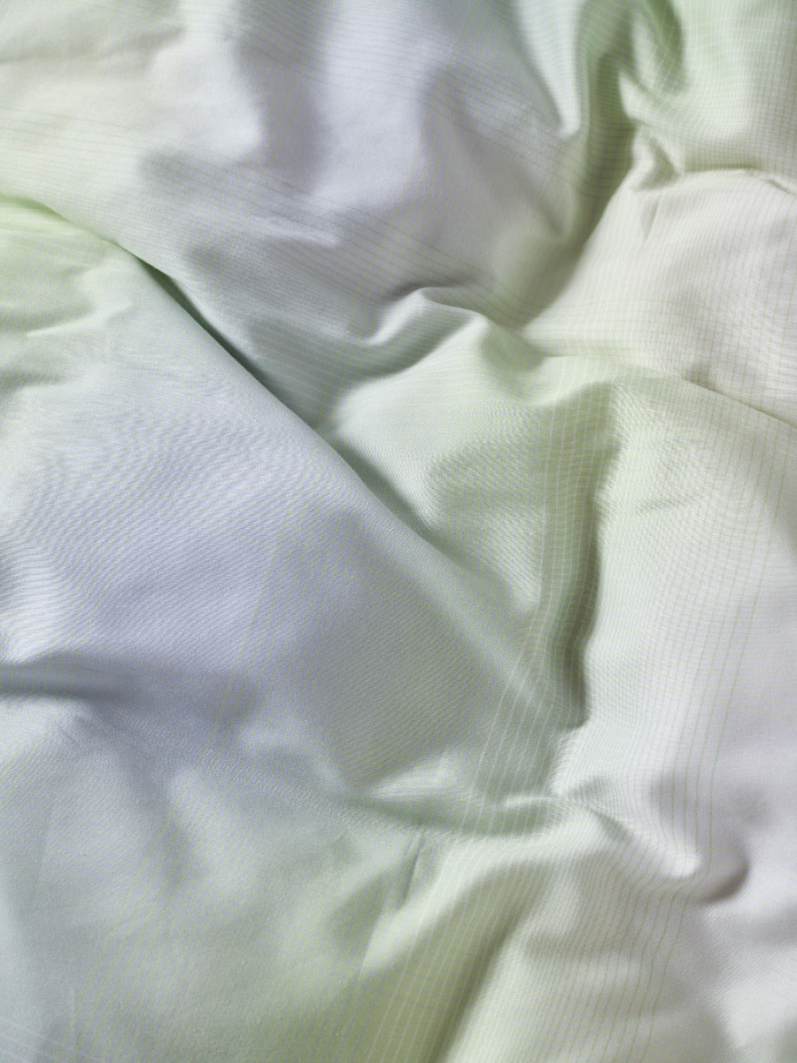 Sunrise Check Clearwater Quilt Cover Set