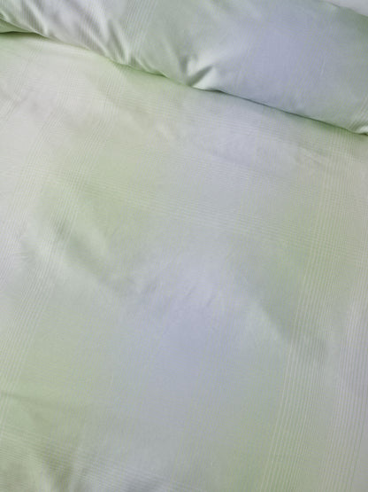 Sunrise Check Clearwater Quilt Cover Set