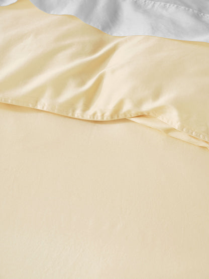 Surf Wash Butter 400TC Quilt Cover Set