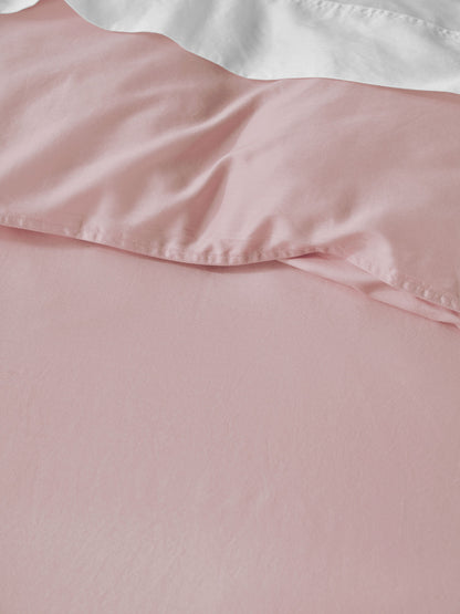 Surf Wash Dusty Rose 400TC Quilt Cover Set