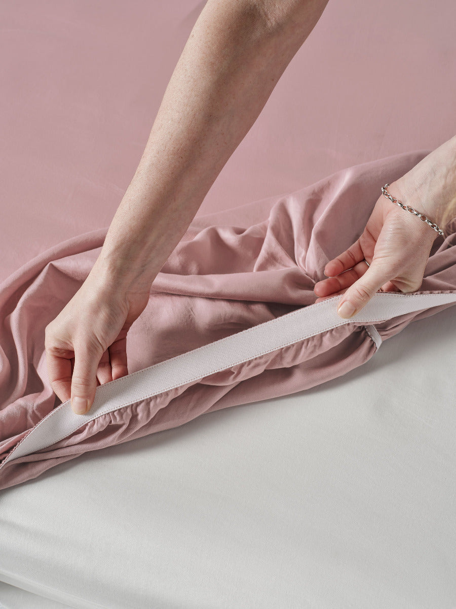 Surf Wash Dusty Rose 400TC Sheet Set