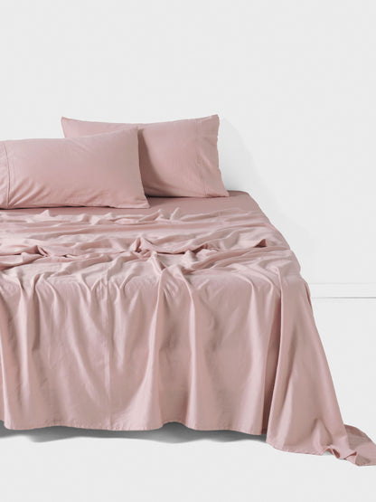 Surf Wash Dusty Rose 400TC Sheet Set
