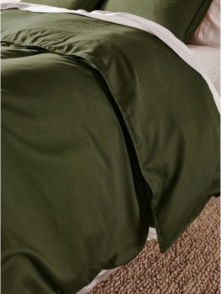 Surf Wash Fern 400TC Quilt Cover Set