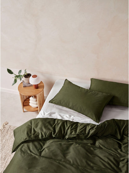 Surf Wash Fern 400TC Quilt Cover Set