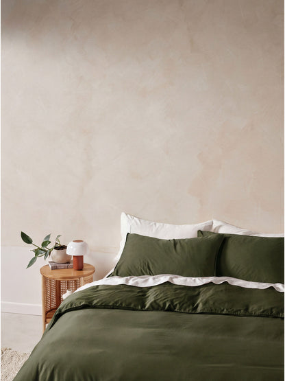 Surf Wash Fern 400TC Quilt Cover Set