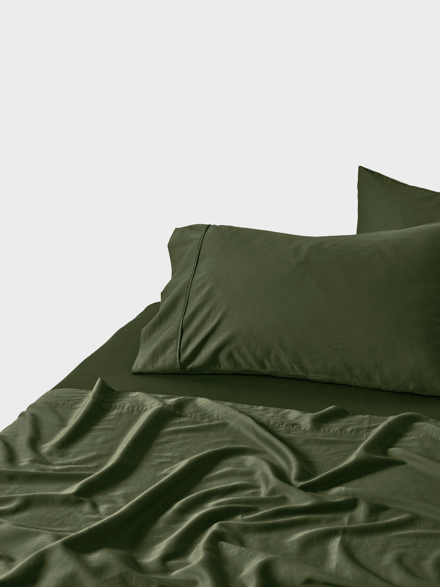 Surf Wash Fern 400TC Sheet Set