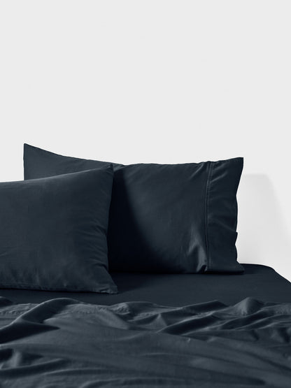 Surf Wash Midnight 400TC Sheet Set